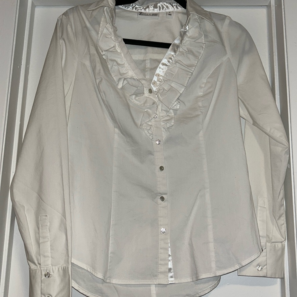 7th Avenue New York & Company Shirt (Size M)